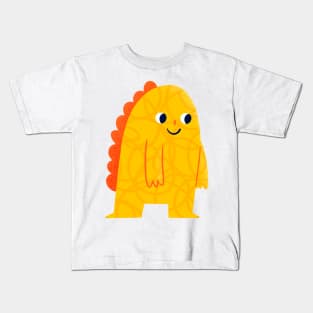 Yellow Monster Kids T-Shirt